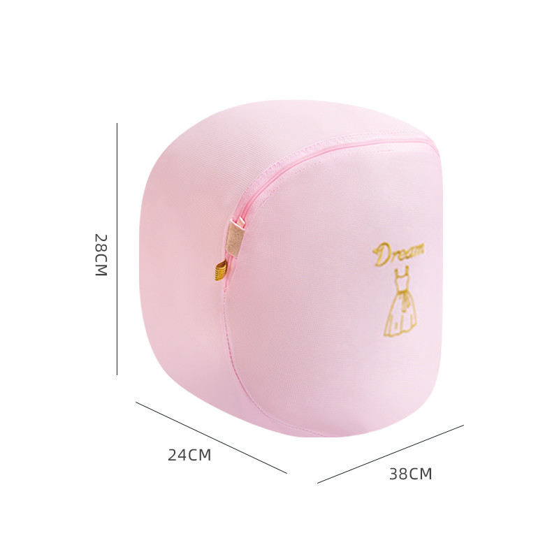 Lingerie Beha Wassen Zakken Ondergoed Anti-Vervorming Filter Mesh Waszak Luxe Waszak Wasmand Wasmachine Zakken: Pink 38-28-24cm