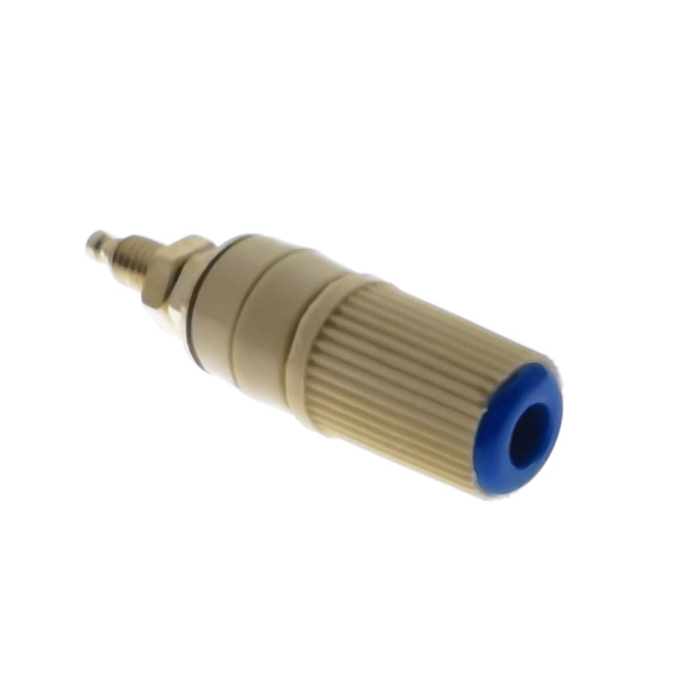 1 st 30a kontakter förstärkare terminal bindande post banan högtalare plug jack adapter uttag: Blå
