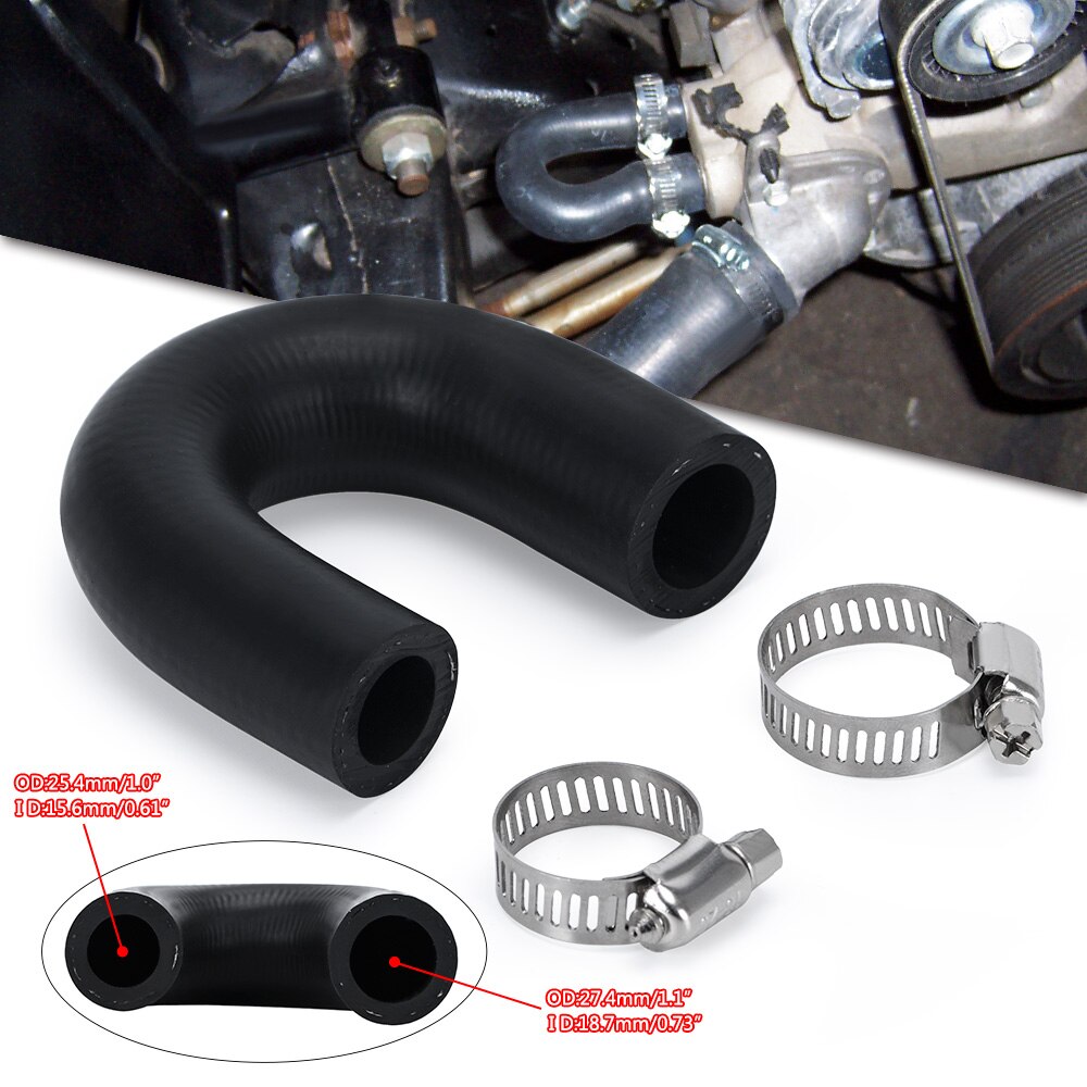 Heater Core Delete Bypass Hose Coolant Crossover For 98-up GM Chevy Pontiac GEN 3 4 5 LSX LS1 LS2 LS3 LS6 LS7 LM7 LT1 LT4 LQ4