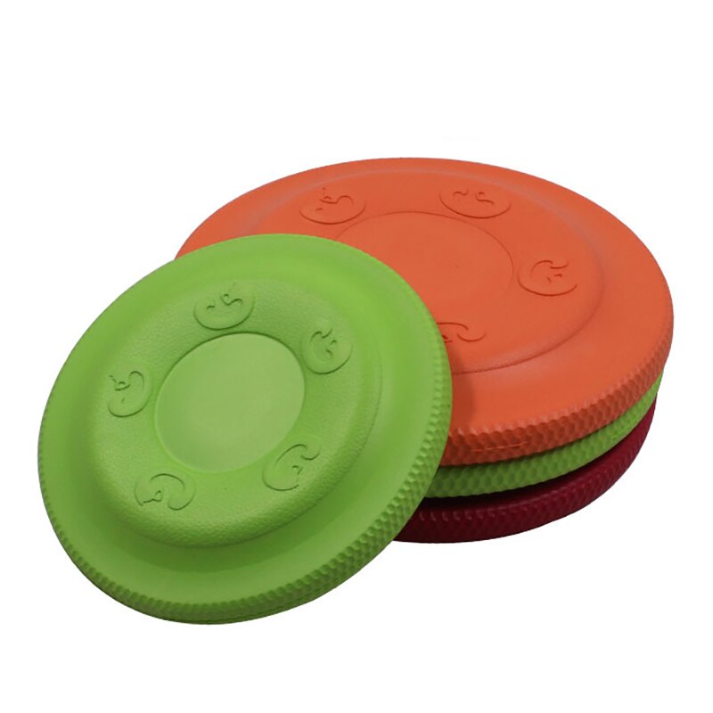 Cão voando discos de proteção ambiental sílica gel macio pet discos de vôo brinquedos para cães pires grande ou pequeno cão brinquedos para animais de estimação suprimentos