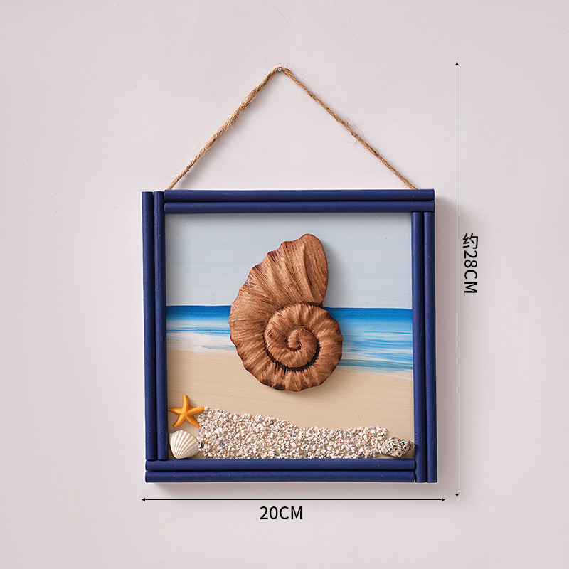 Artesanías de madera mediterráneo para decoración de pared, bienvenido a colgar en la pared, adornos colgantes, tema de playa, Océano, restaurante, Bar, decoración del hogar: Gris oscuro