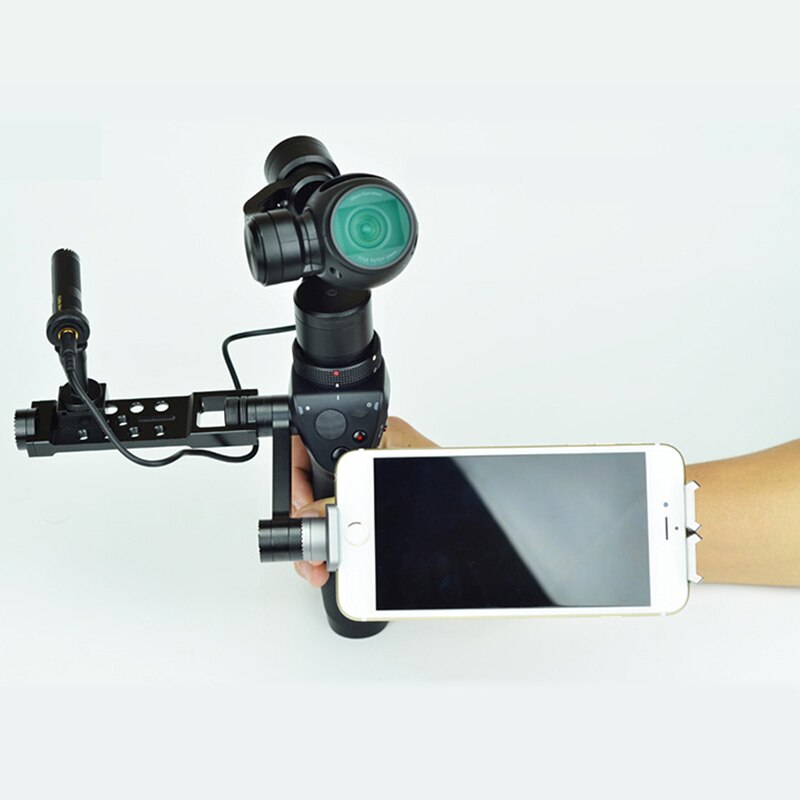 Voor Osmo Mobiele Accessoires Straight Extension Arm + Mount Houder Voor Osmo Mobiele Handheld Gimbal Camera Statieven Adapter