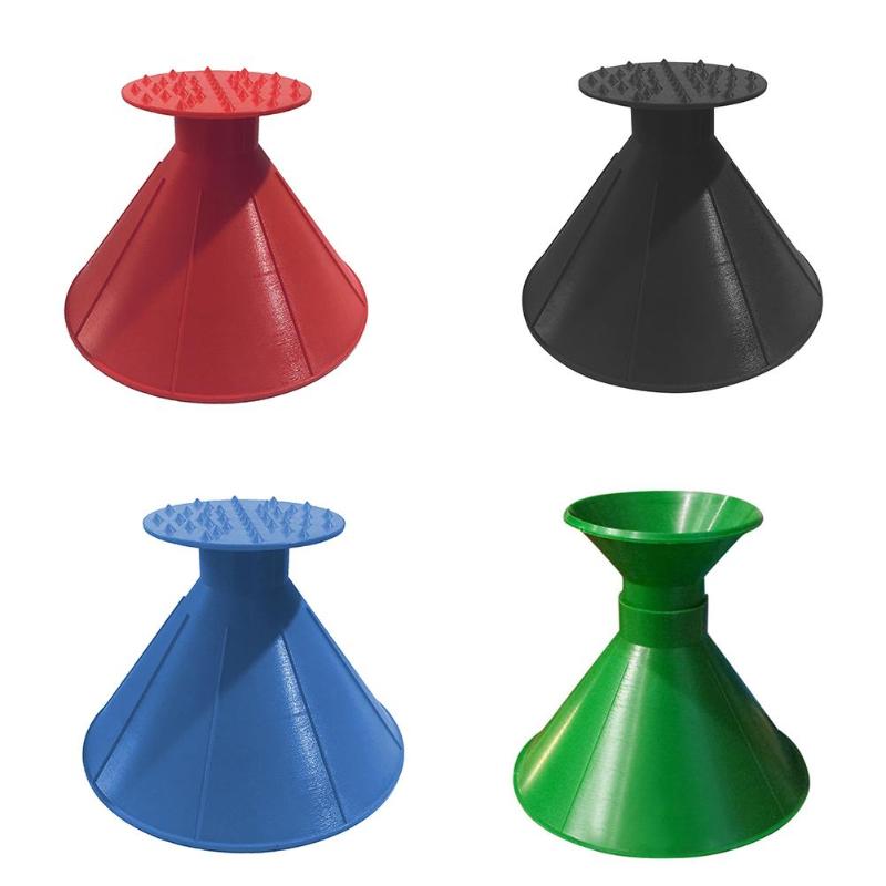 Outdoor Round Ice Scraper Car Windshield Snow Scraper Funnel Shovel Cone Shaped Winter Car Tool Snow Remover