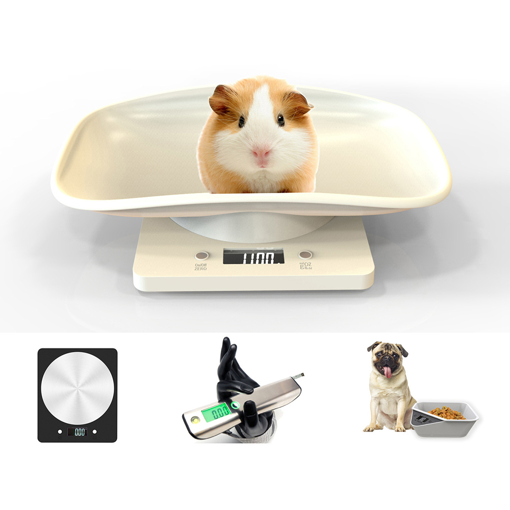 HD LCD Display Measure Tool Plastic Electronic Digital Baby Pet Scale Infant Pet Body Weighing Tools