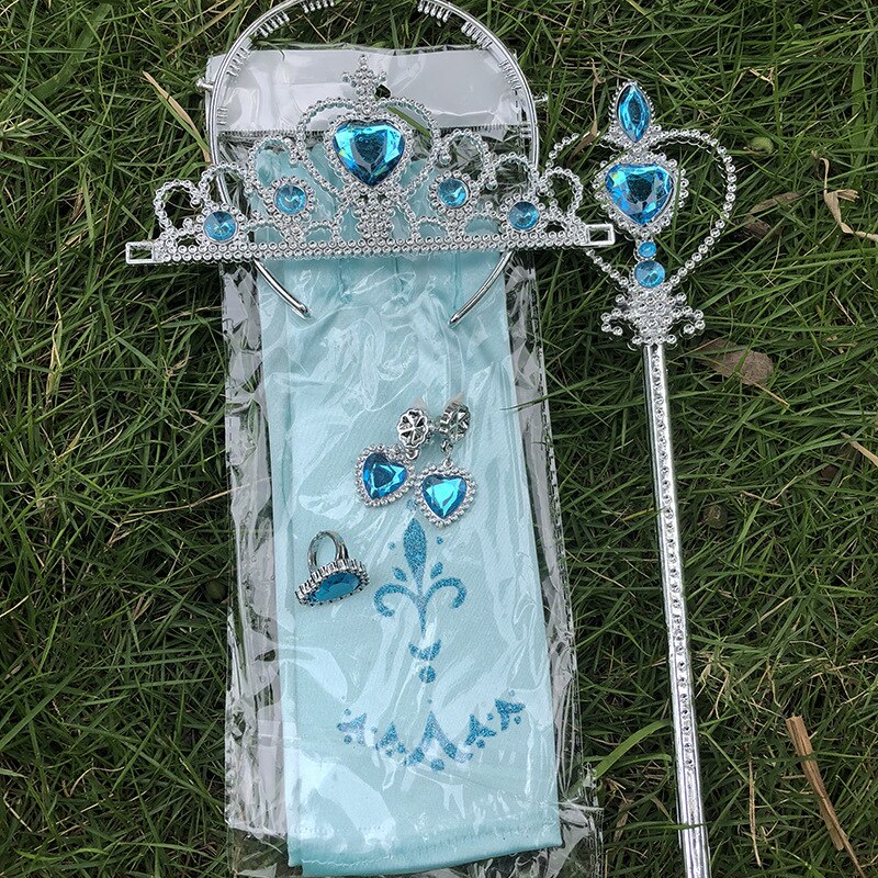 5 teile/los Prinzessin Schönheit Spielzeug Zubehör Liebe Klebrige Diamant Crown Magische Bar Crown