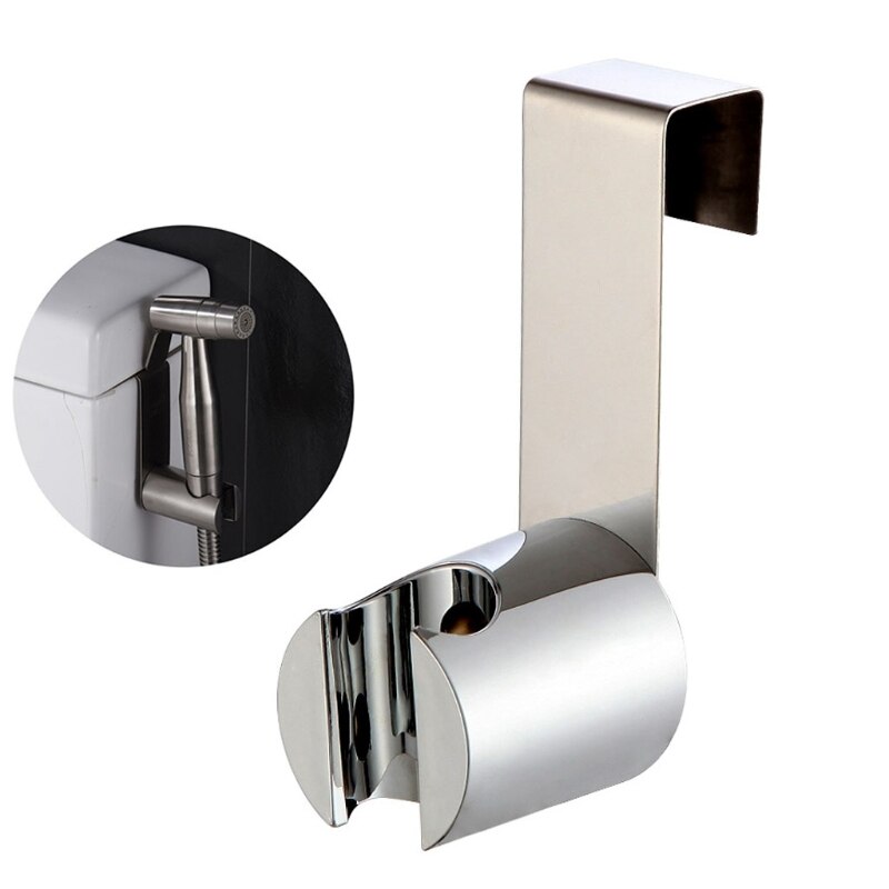 Bidet Sproeier Houder Wc Badkamer Attachment Opknoping Beugel Voor Handheld Douche Wand, Luier Sproeier (1Pc): B