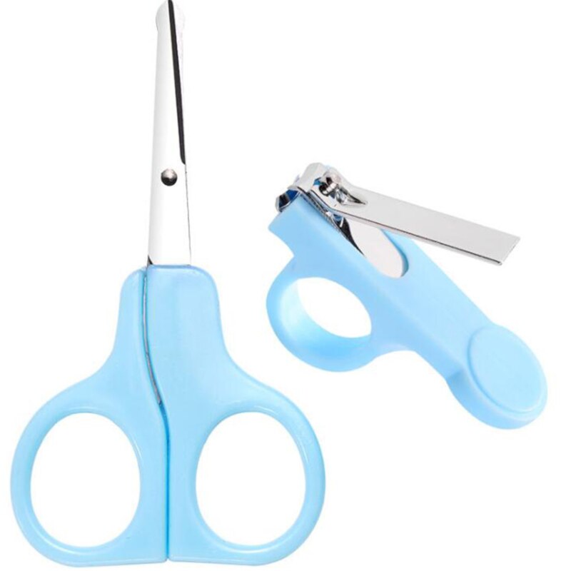 Baby Nail Care Scissors Gorgeous Sets Health Care Solid Color Equipment Baby Care Set Trimmer Toe Baby Cleaning Manicure Tool
