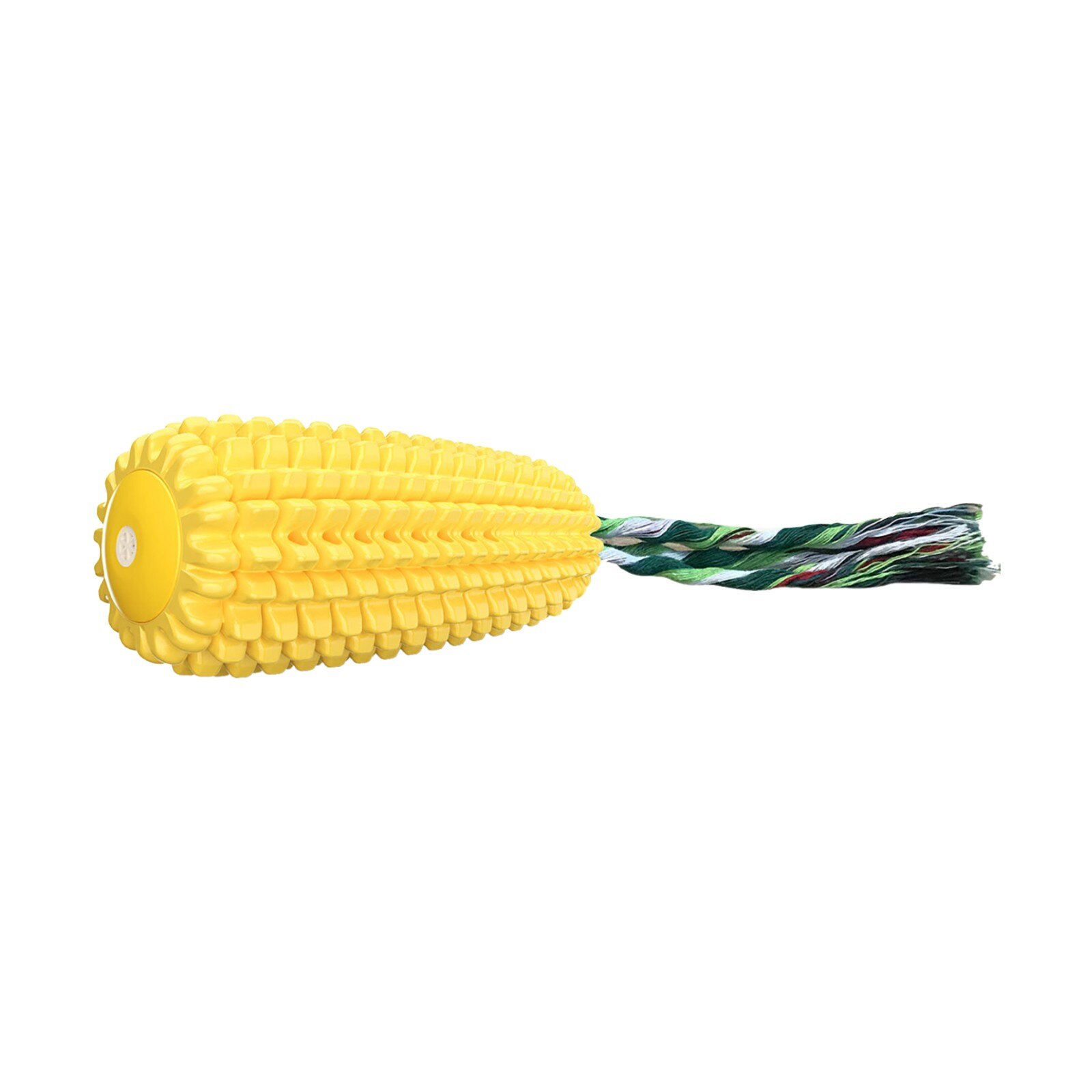 Corn-shaped Squeaky Dog Toys Puppy Toys Dogs Supplies Doggy Chews Cotton Rope Tooth Cleaning Toothbrush Dogs Food Toys: A