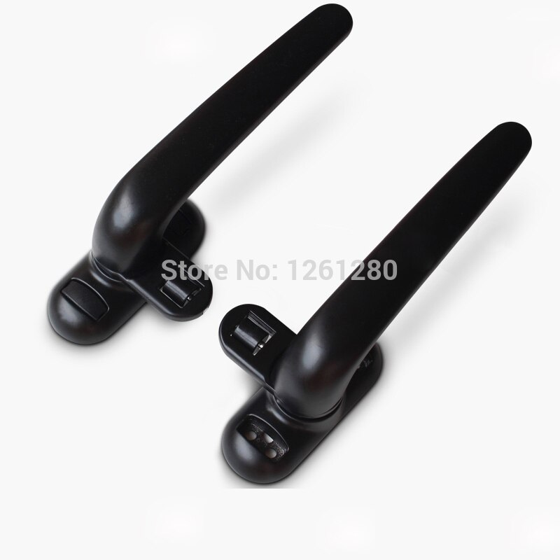 Aluminum alloy knob window drive knob window latch door handle furniture hardware part pull bolt plastic steel window lock
