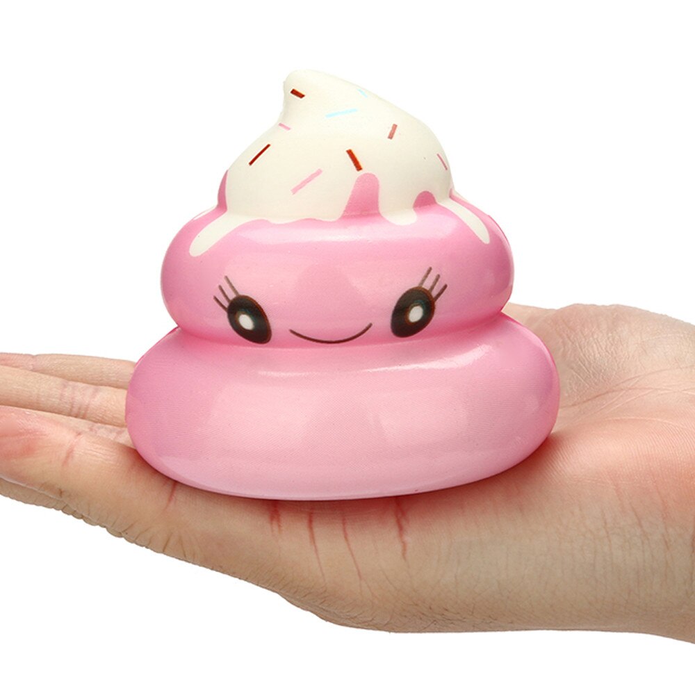 Poop Squeeze Toy Squeeze Soft Squishies Kawaii Yummy Food Poo Slow Rising Cream Scented Stress Relief Toys Funny 26#: A