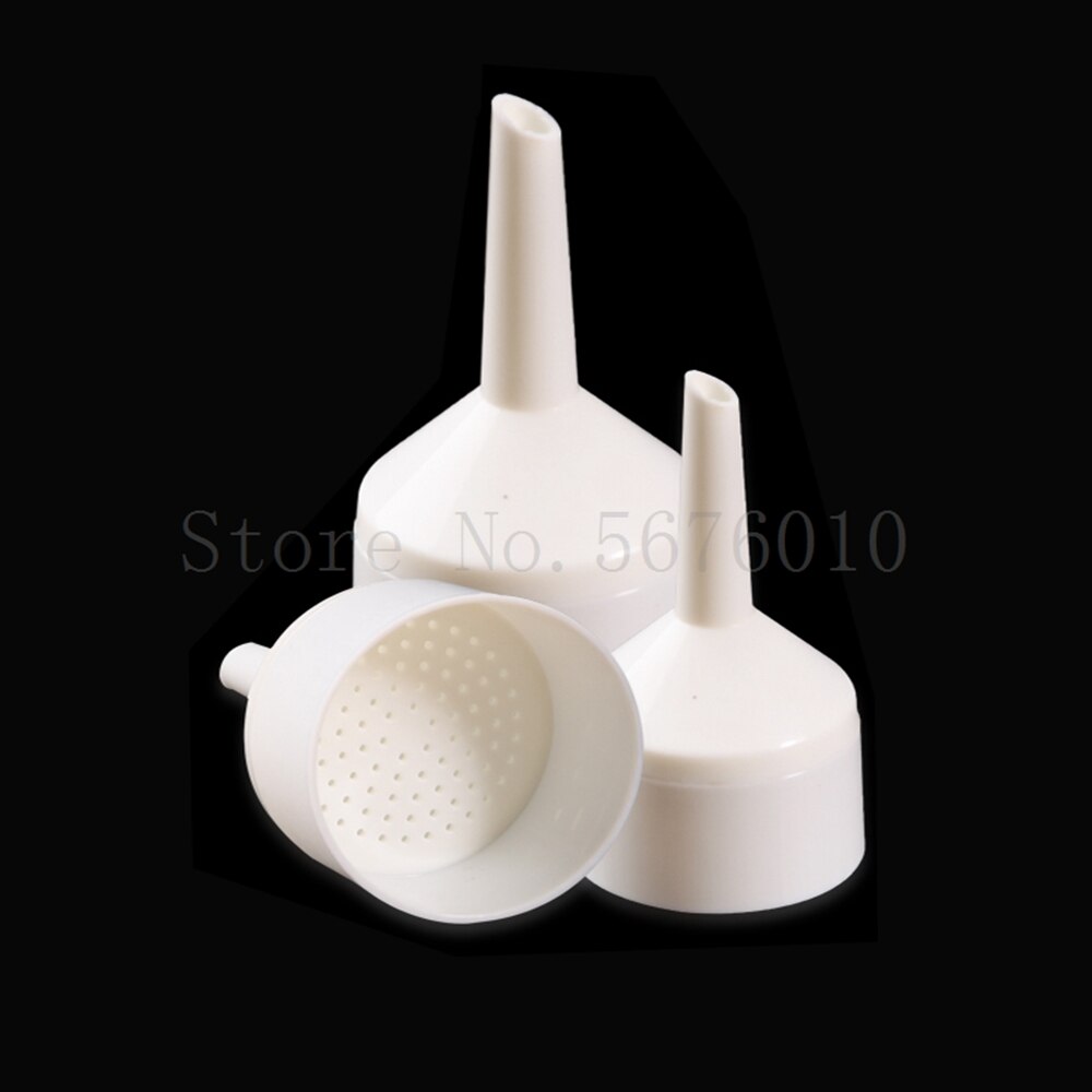 1pcs PP suction filter funnel plastic Bucharest funnel 55/70/90/110/150mm plastic filter paper filter funnel suction filter