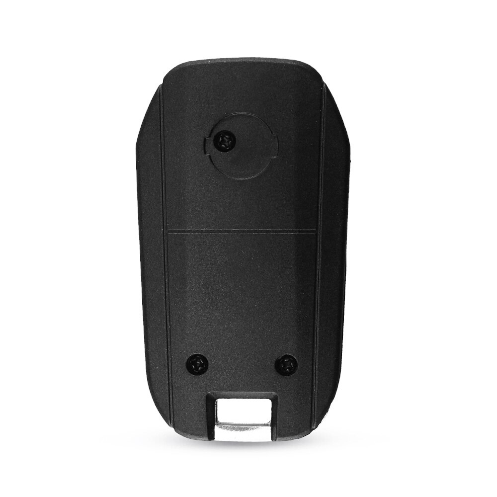 KEYYOU 4 Buttons Uncut Blank Remote Flip Folding Key Shell Case Fob for Nissan Altima Maxima Sentra Versa