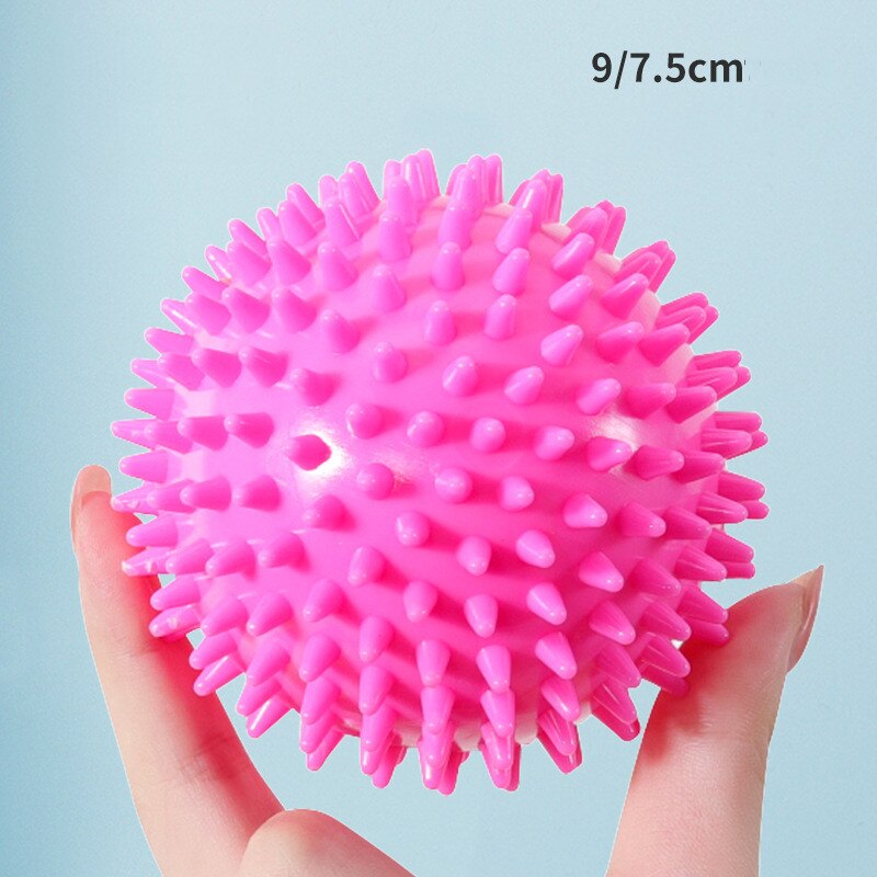 Yoga Fascia Grip Ball Foot Arm Waist Massage Relieve Stress Acupoint Pvc Hedgehog Balls Bodybuilding Whole Body Massage Unisex