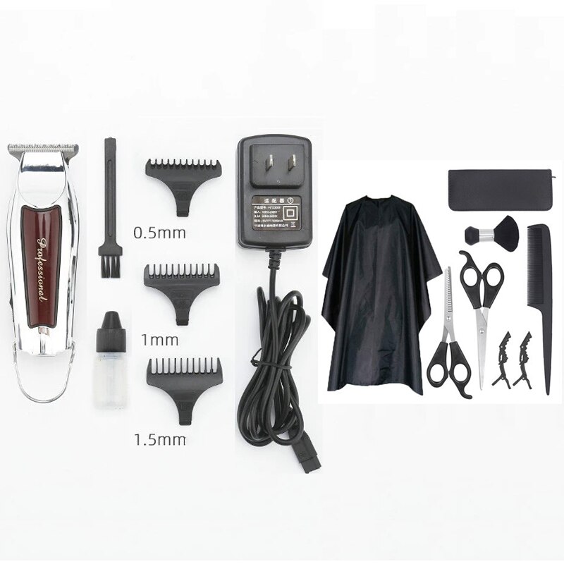 100-240V hair clipper electric hair trimmer powerful hair shaving machine hair cutting beard electric razor: 07