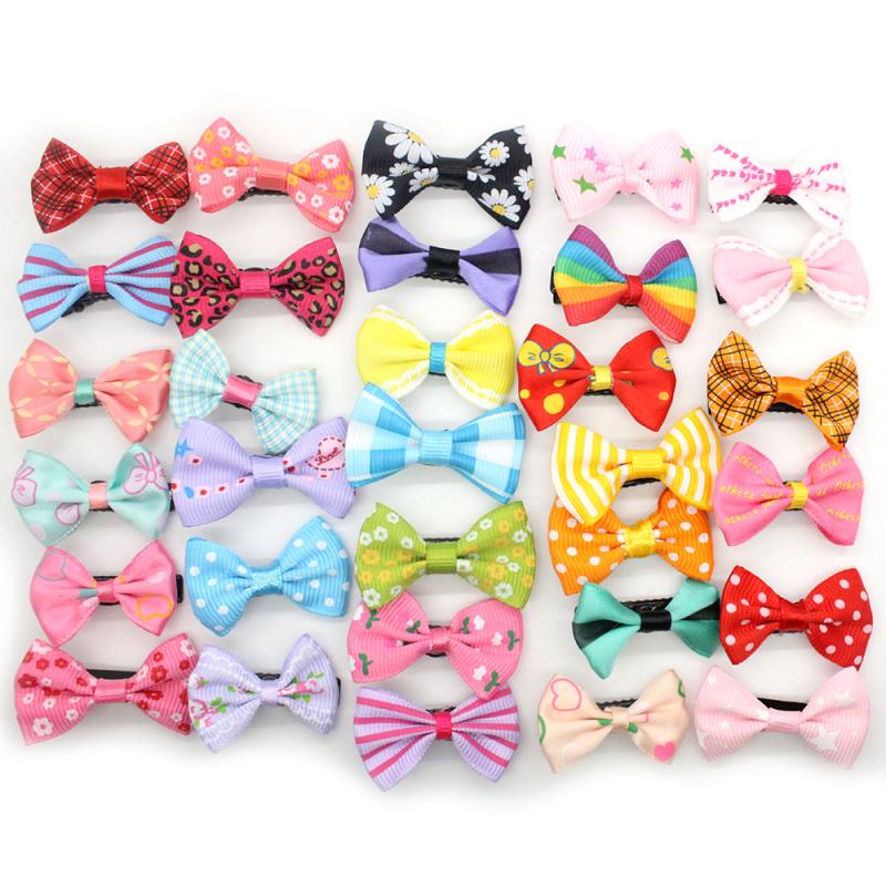 20PCS Kids Girls Mixed Bow Baby Kids Children Girls Hair Clip Duckbill Baby Girls Kids Hair Accessories: Default Title