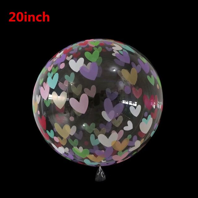 50pcs Transparent Globes Clear Balloon Helium Inflatable Bobo Balloons Wedding Birthday Baby Shower Decoration Bubble supplies
