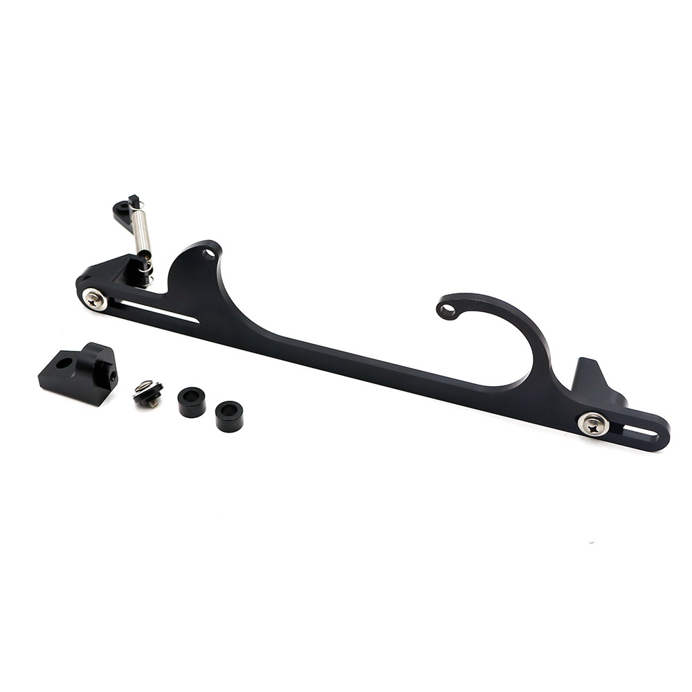 Billet Aluminium Throttle Cable Carb Bracket Carburetor for Holley 4150 4160 Sliver Black Blue Red