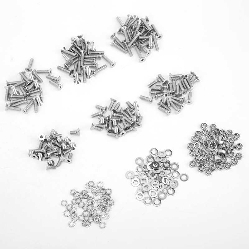 Spring Washer Flat Hex Socket Screw Stainless Steel for Electronics Industry Fasteners