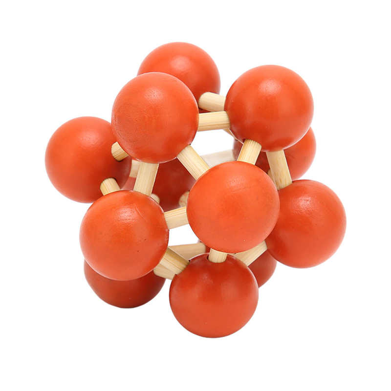 Unlock Interlock Puzzle Toy Improve Finger Flexibility Wooden Puzzle Lock Toy for Elderly for Daily Play