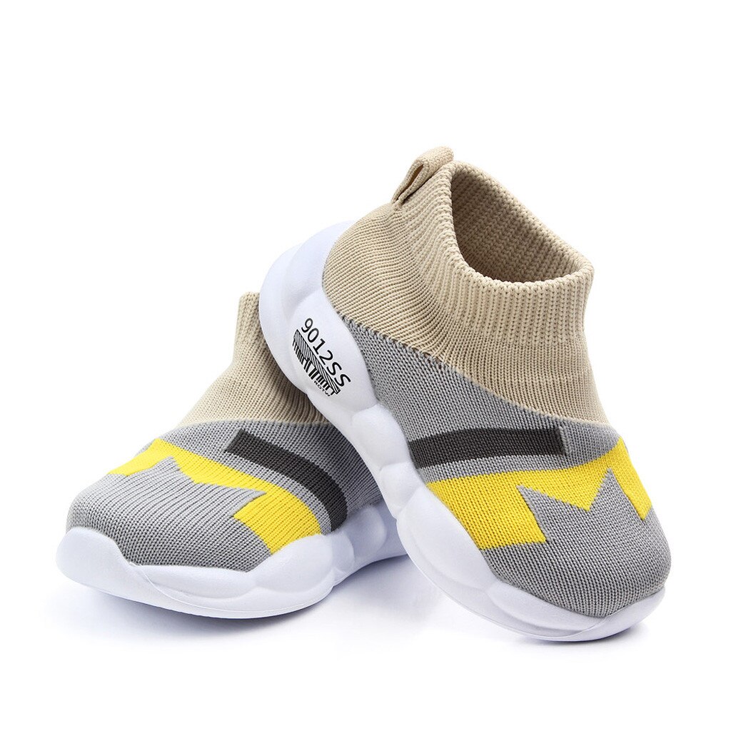 MUQGEW enfant en bas âge infantile enfants bébé filles garçons maille semelle souple Sport chaussures baskets bébé fille chaussures directe