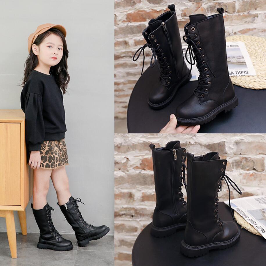 Kinderen Snowboots Winter Plus Fluwelen Martin Laarzen Meisjes Herfst En Winter Buis Jongens Prinses Laarzen Baby Korte Laarzen