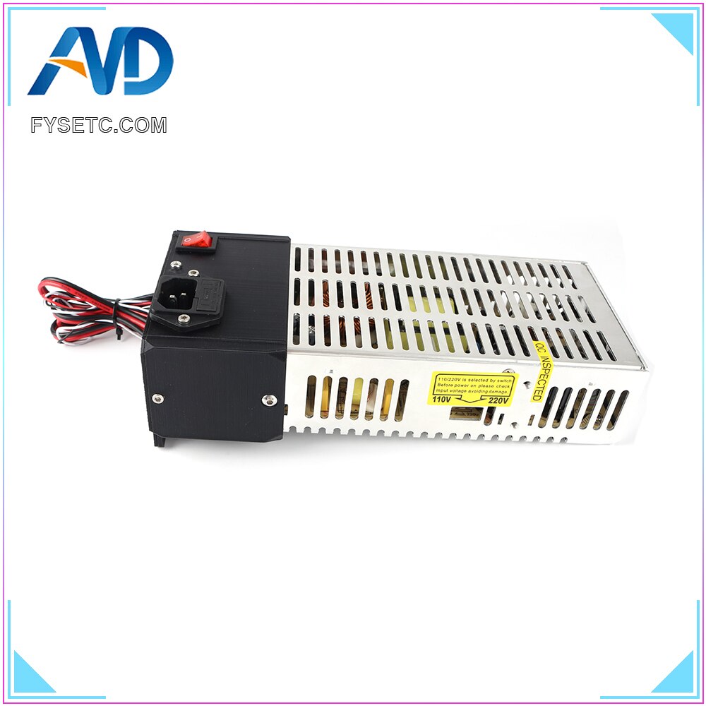 Prusa i3 MK3 PSU Power Supply Kit With Switchable Power Supply PSU 24V 250W For DIY Reprap 3d Printer