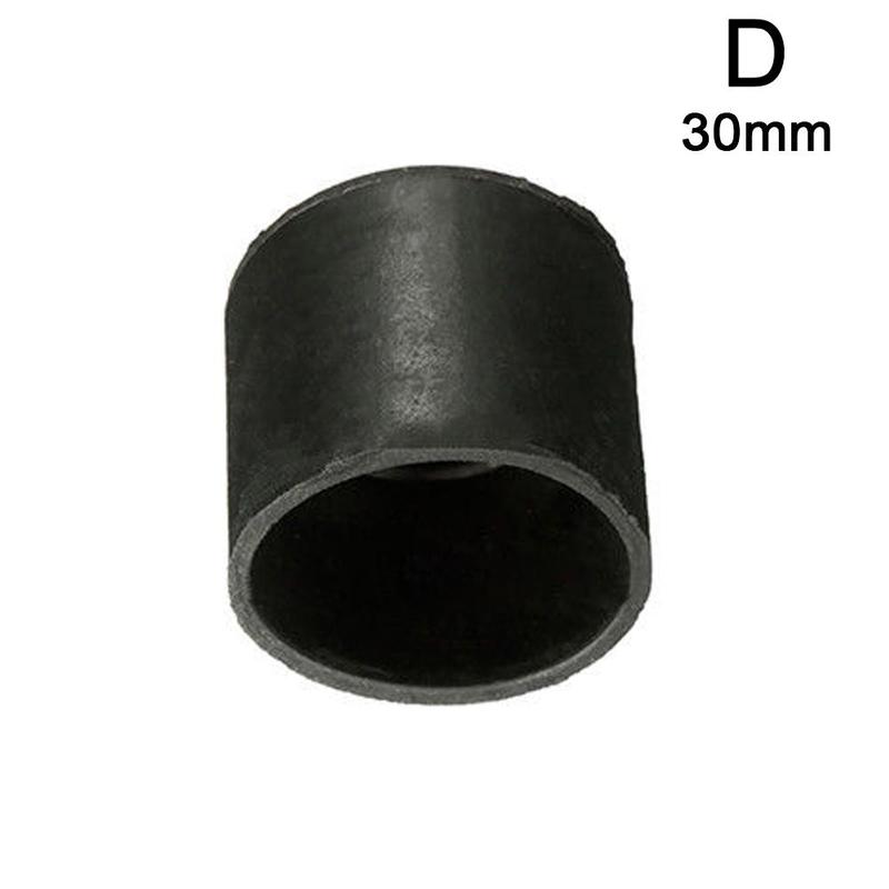 1pz Nero Tavolo E Fodere per Sedie di Plastica Rotondo Sedia Piedini in Gomma Coperture Mobili Coperture cappucci Protezione Della Gamba pad Tavolo P6C3: Argento