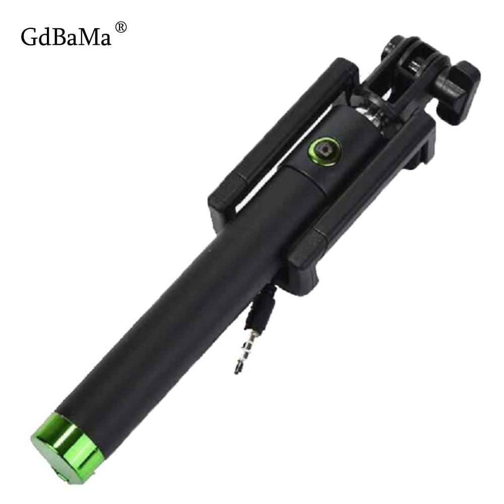 Extendable Folding Wired Selfie Stick Smartphone Monopod For Samsung Galaxy S9 iPhone Xr X Max 8 7 Plus 6 6s Huawei P20 Lite