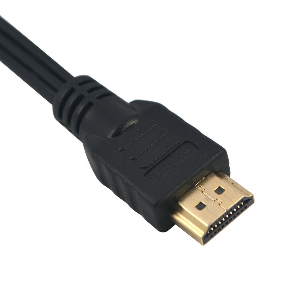 Kebidu 1M 1080P Hdmi-Compatibel Mannelijk Naar Rca Male Adapter Video Audio Kabel Hdtv Vga Av cord Converter Voor Hdtv