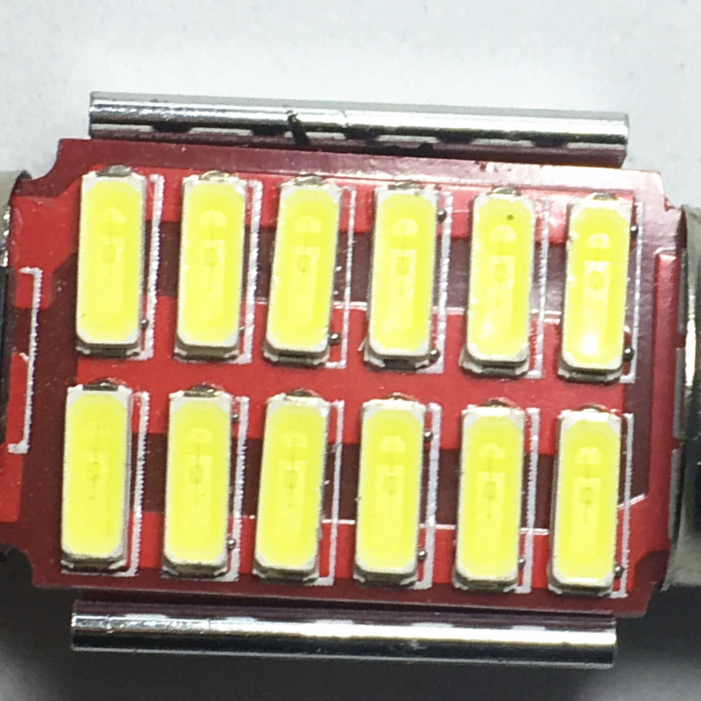 10 stks Festoen 31mm 36mm 39mm 42mm LED Lamp C5W Super Heldere 4014 SMD Canbus Auto styling Licht Auto Interieur Doom Lamp 12 v