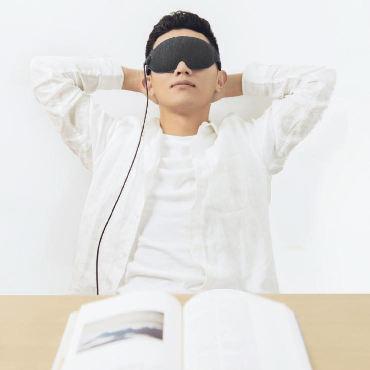 Xiaomi-mascarilla Mijia Ardor 3D, parche de descanso para ojos, 5V, 5W, USB, vapor , para viajes al aire libre, avión, cubierta para los ojos, venda para los ojos, estereoscópica 3D
