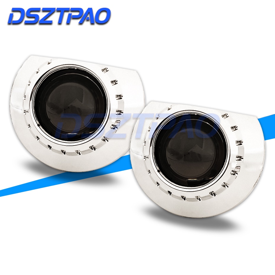 Headlight Lenses H7 Bi-xenon Projector Lens For BMW ZKW/AL E46 M3 Coupe/Convertible/Sedan/Wagon Halogen Headlamp H1 HID Tuning