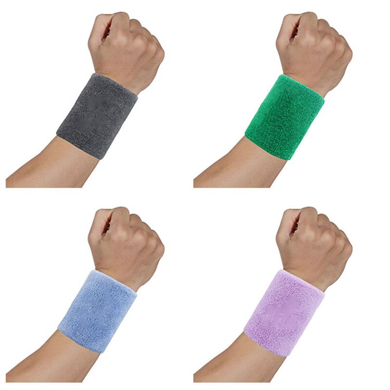Sporthandduk pannband handduk armband polyester bomull svettband pannband löpning lek sport handledsskyddsbälte