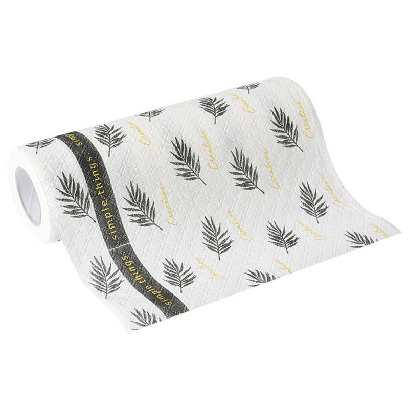 Schoonmaakdoek 1 rol keukenpapier antiaanbak olie water doekje washandje schoonmaakdoekje keukendoek wegwerp olie schoonmaakdoekje 2: A