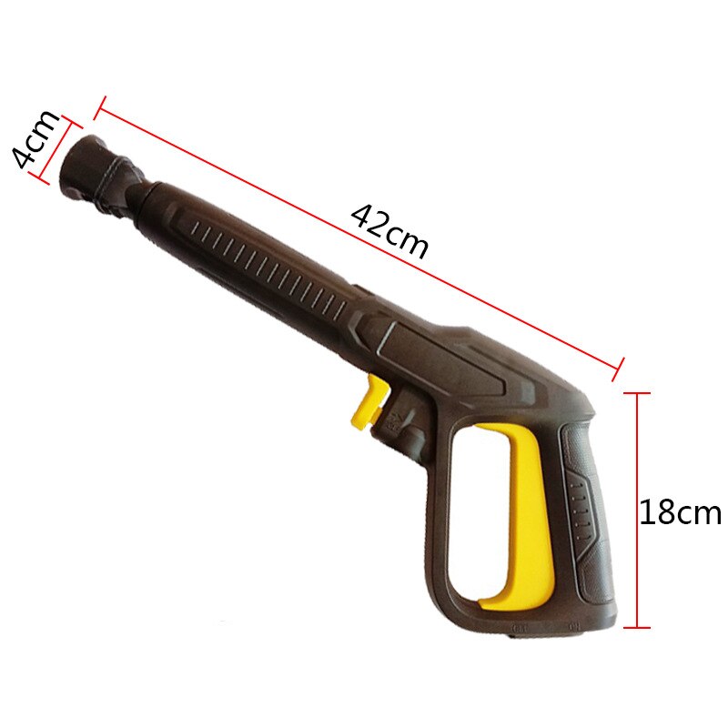 High Pressure Power Washer for Karcher K2~K7 Car Accessories Spray Nozzle Lance Turbo Fan Jet Rod 6M 10M Hose for Car Cleaning: Gold