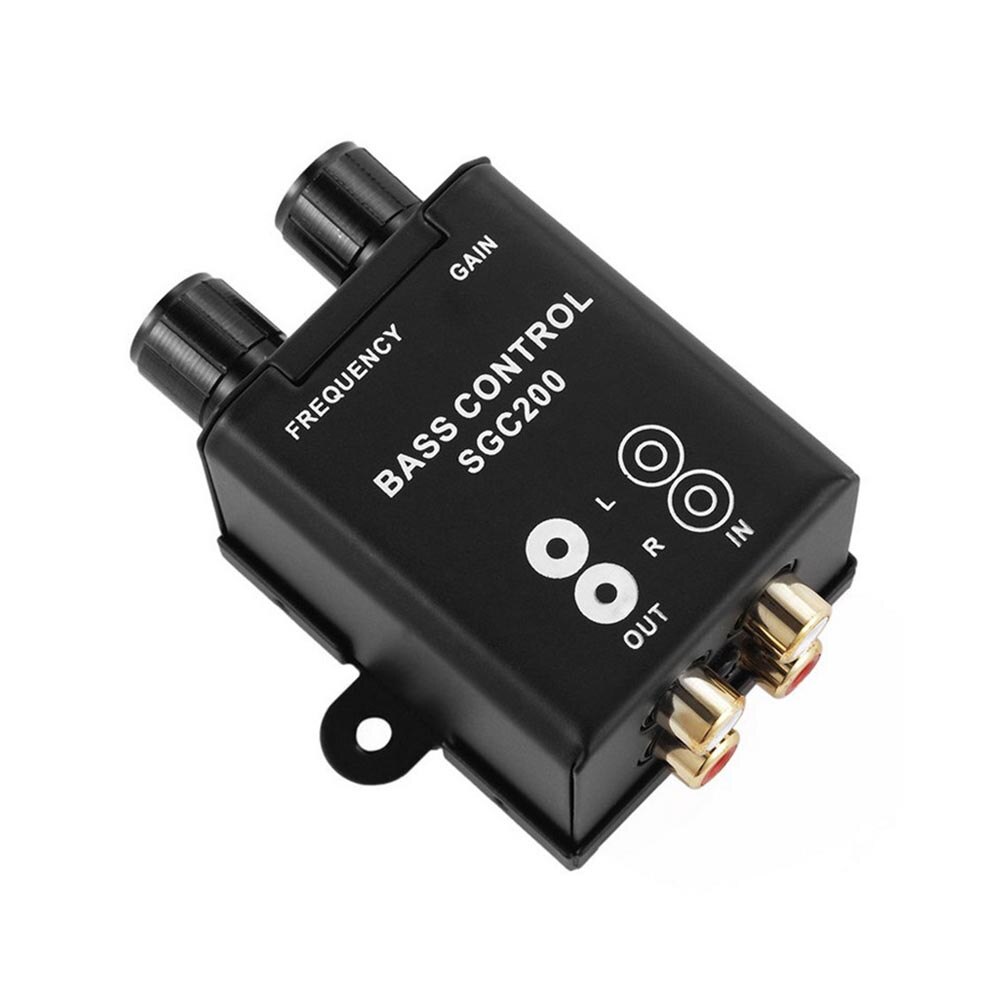 Regulator Auto Audio Knop Bass Controller Volume Bedienen Versterker Subwoofer Universele Professionele Praktische Remote