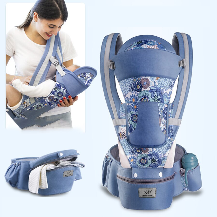 Ergonomische Babydrager Kangoeroe Wrap Sling Voor Pasgeborenen Dragen Voor Kinderen Baby Kid 0-36 Maanden: 01B