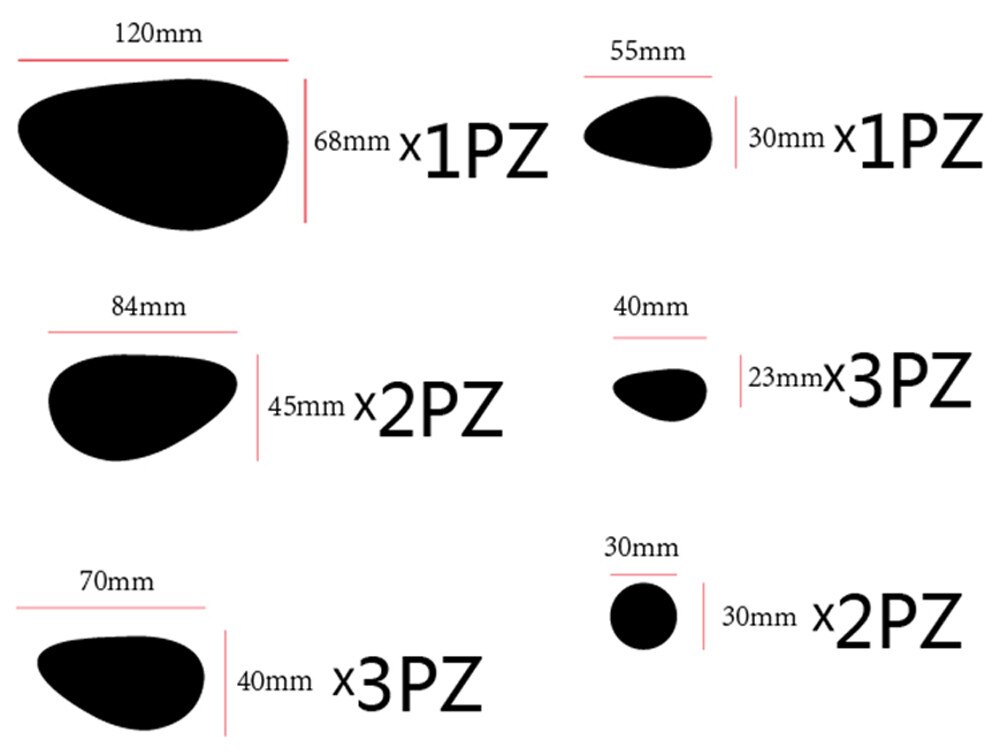 12Pcs 3D Mirror Vinyl Removable Wall Sticker Decal Home 3d wall decoration room decals mural Art DIY L1007