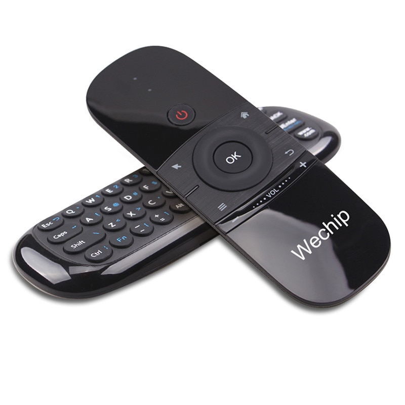 Wechip W1 Toetsenbord Muis Draadloze 2.4G Fly Air Mouse Oplaadbare Mini Afstandsbediening Voor Android Tv Box/Mini pc/Tv