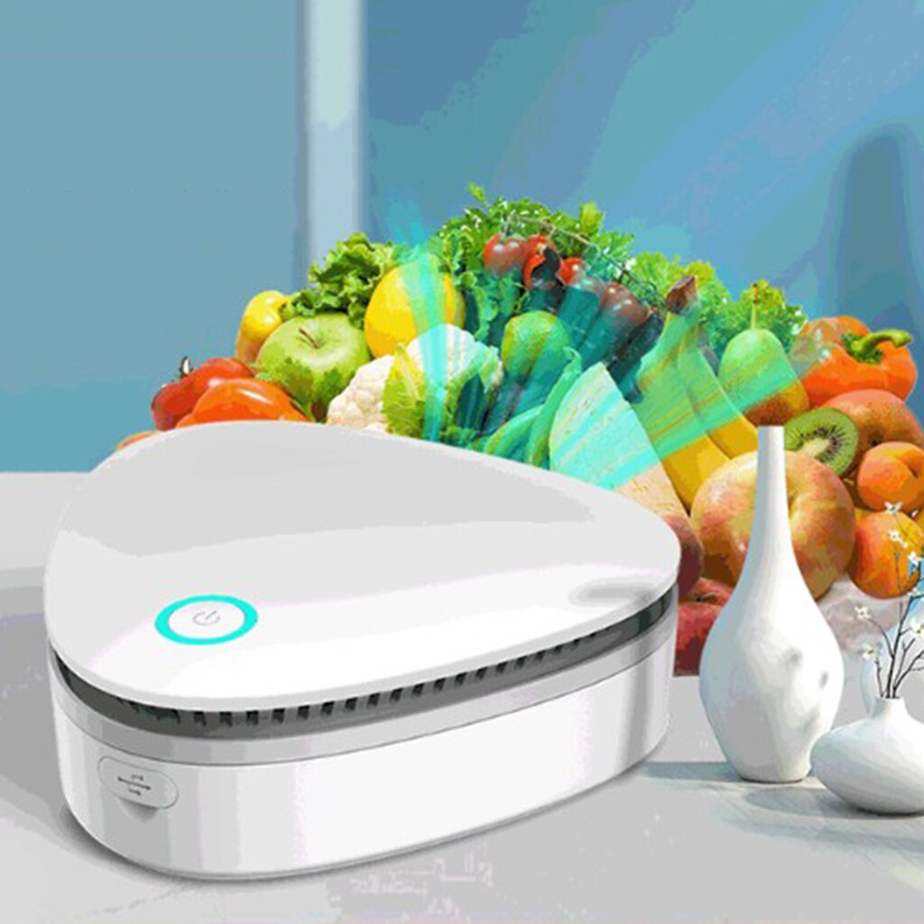 Portable Car Air Purifier Humidifier Ozone Generator Odor remove Disinfection Air Fresh Sterilization for Refrigerator Car Home