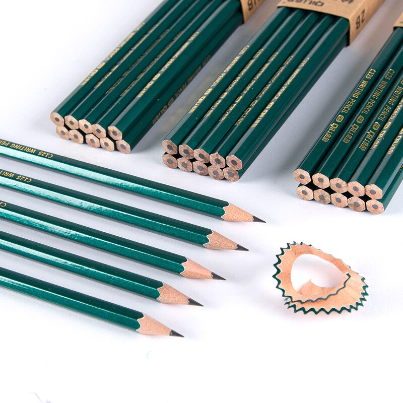 10 Stk/set Hout Milieubescherming Schrijven Potlood School Office 2B Potlood Voor Schilderen En Schrijven