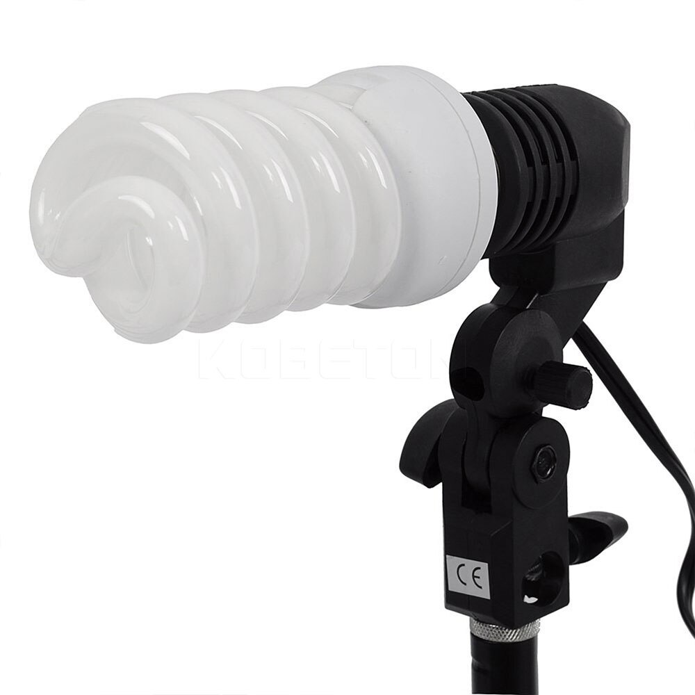 photographie Photo lumière lampe porte-ampoule unique Photo support d'éclairage E27 prise Flash support Studio accessoires