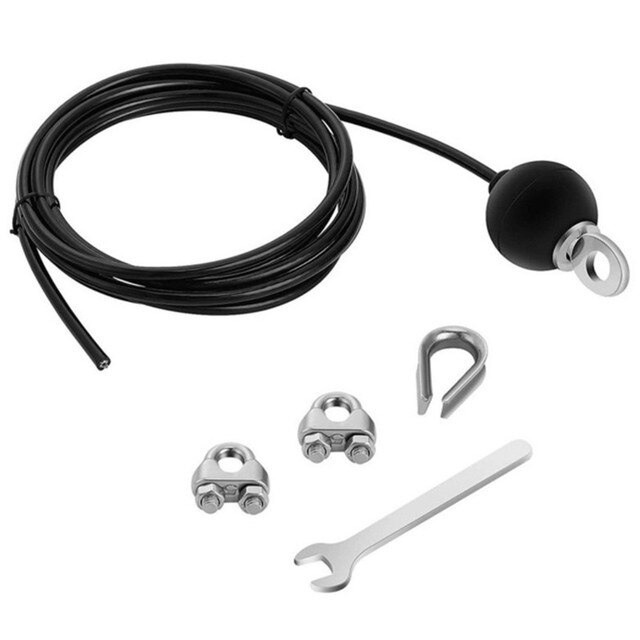 2M-4M Adjustable Gym Cable Wire Rope Heavy Duty Steel Replace Parts Home Fitness Arm Biceps Strength Trainning Equipment: Burgundy