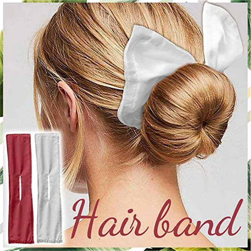 1Pc Trend Deft Bun Maker Colorful Women Hair Styling Headband Braid Hair Twist French Stylish DIY Hair Accessories