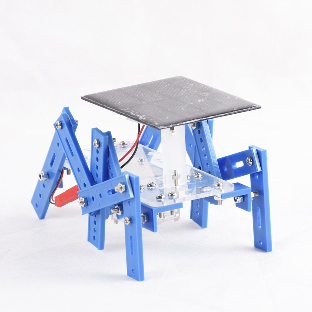 Solar Version Of The Six-Foot Robot No. 62 Model Assembled Diy Handmade Material Package