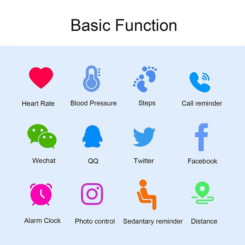 Smart Armband Fitness Tracker Heart Rate Monitor Smart Armband Uhr Männer Frauen Sport Uhr Blutdruck Monitor Band