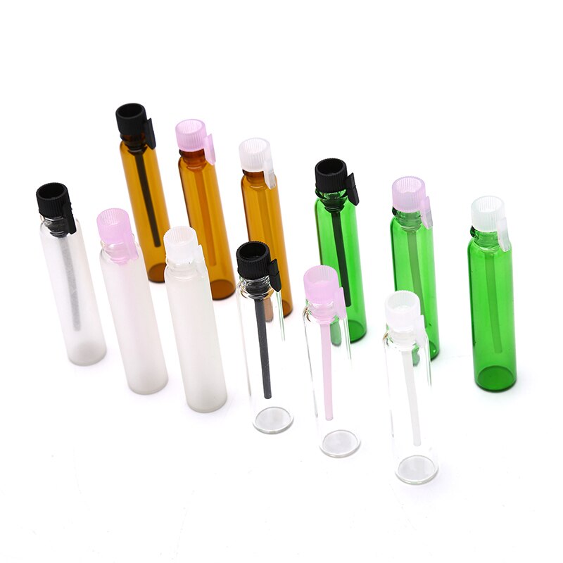 10pcs Perfume Small Sample Vials Bottle Empty Test Tube Trial Bottles