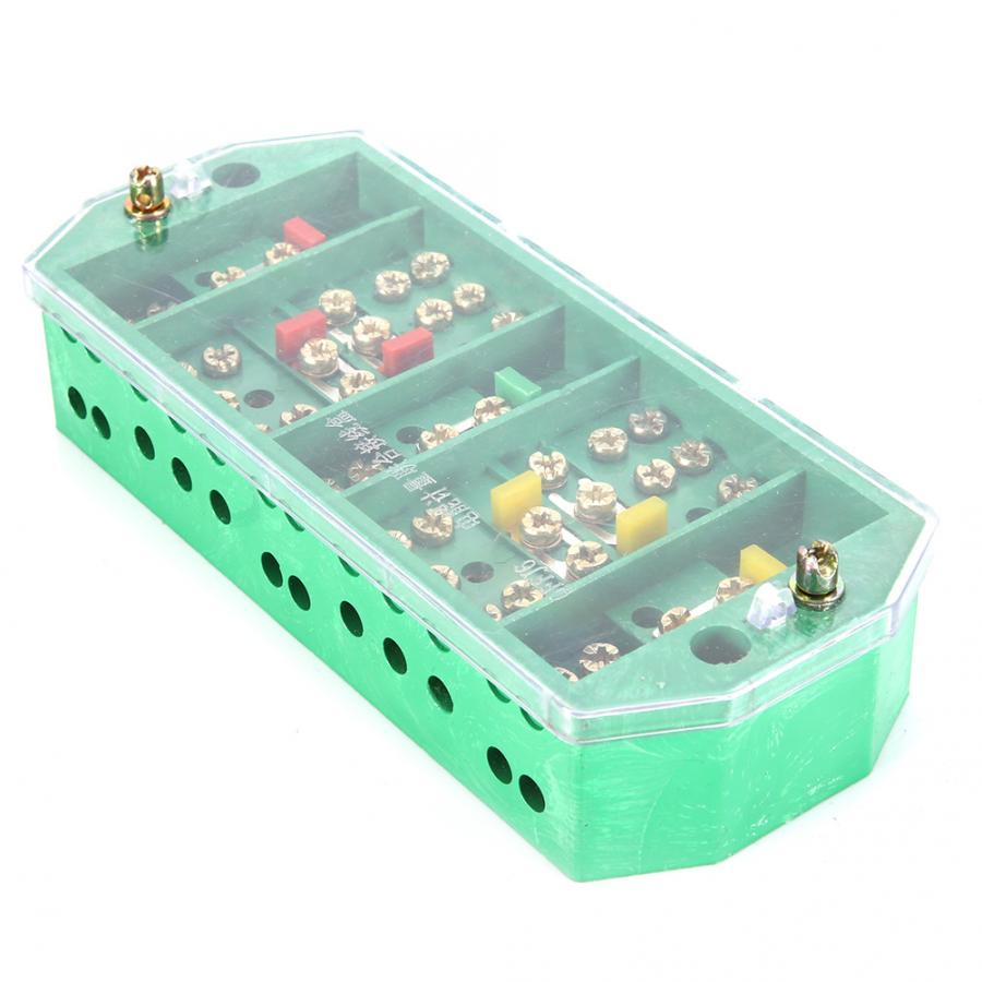 waterproof junction box QFJ6/2080-3 Three Phase Wires Household Meter Terminal Row Electrical Enclosure Junction Box wire.