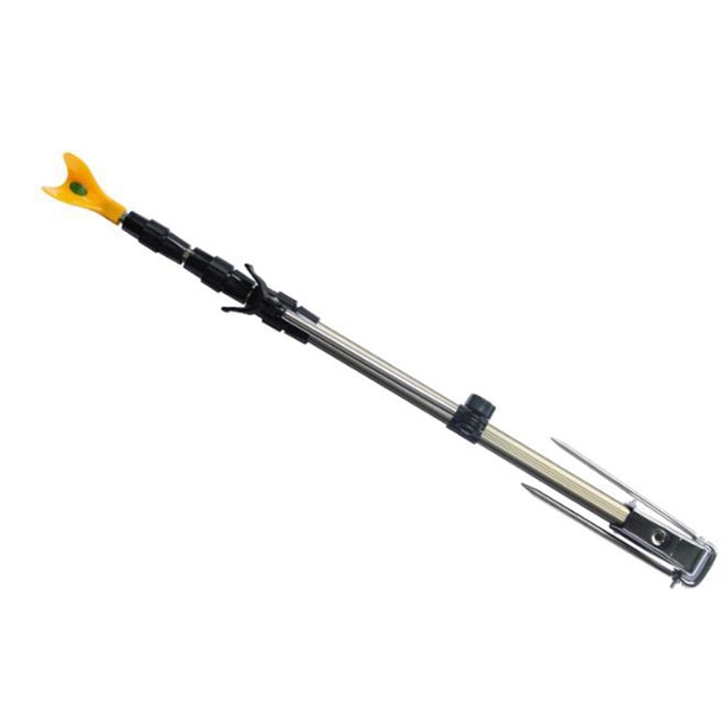 2.1M Rotating Fishing Rod Bracket Metal Stretch Rod Pole Bracket Fishing Rod Bracket Fishing Tool: Default Title