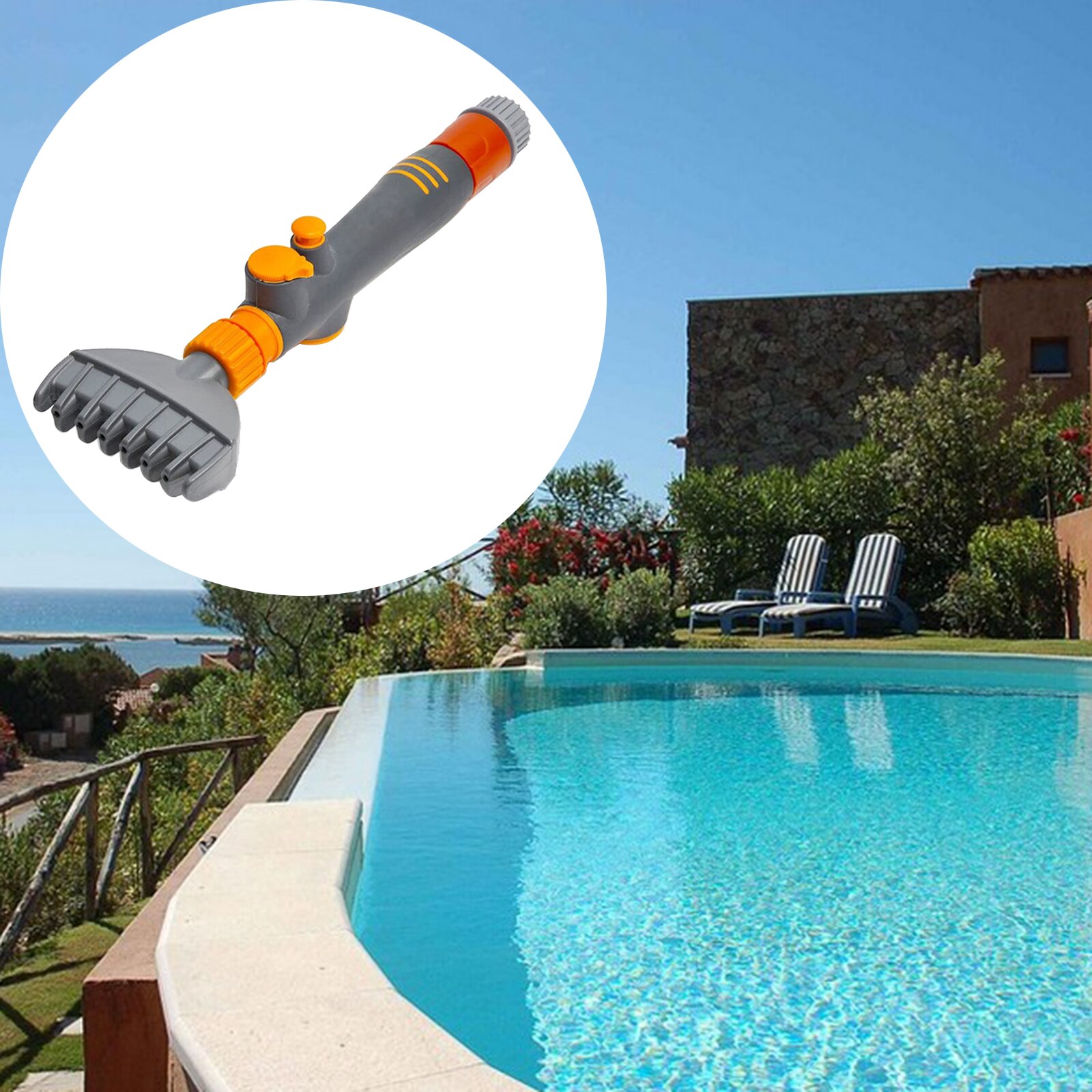 Brosse pour filtre de piscine, filtre de piscine réglable, cartouche de nettoyage, remplacement pour filtre de piscine, pièce de nettoyage